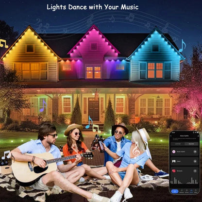 🎅 Early Christmas 49%OFF - Smart Rainbow LED Permanent Outdoor Light - Smartlight 🎁